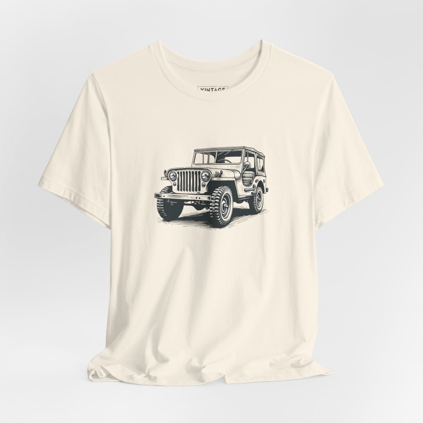 Vintage Willys Hand-Drawn Style T-Shirt