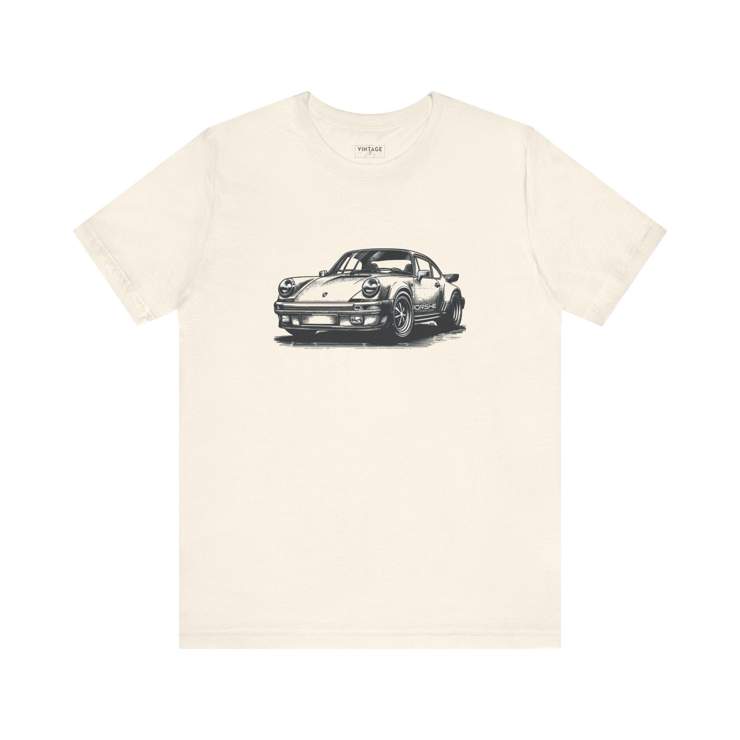 Vintage 911 Turbo Hand-Drawn Style T-Shirt