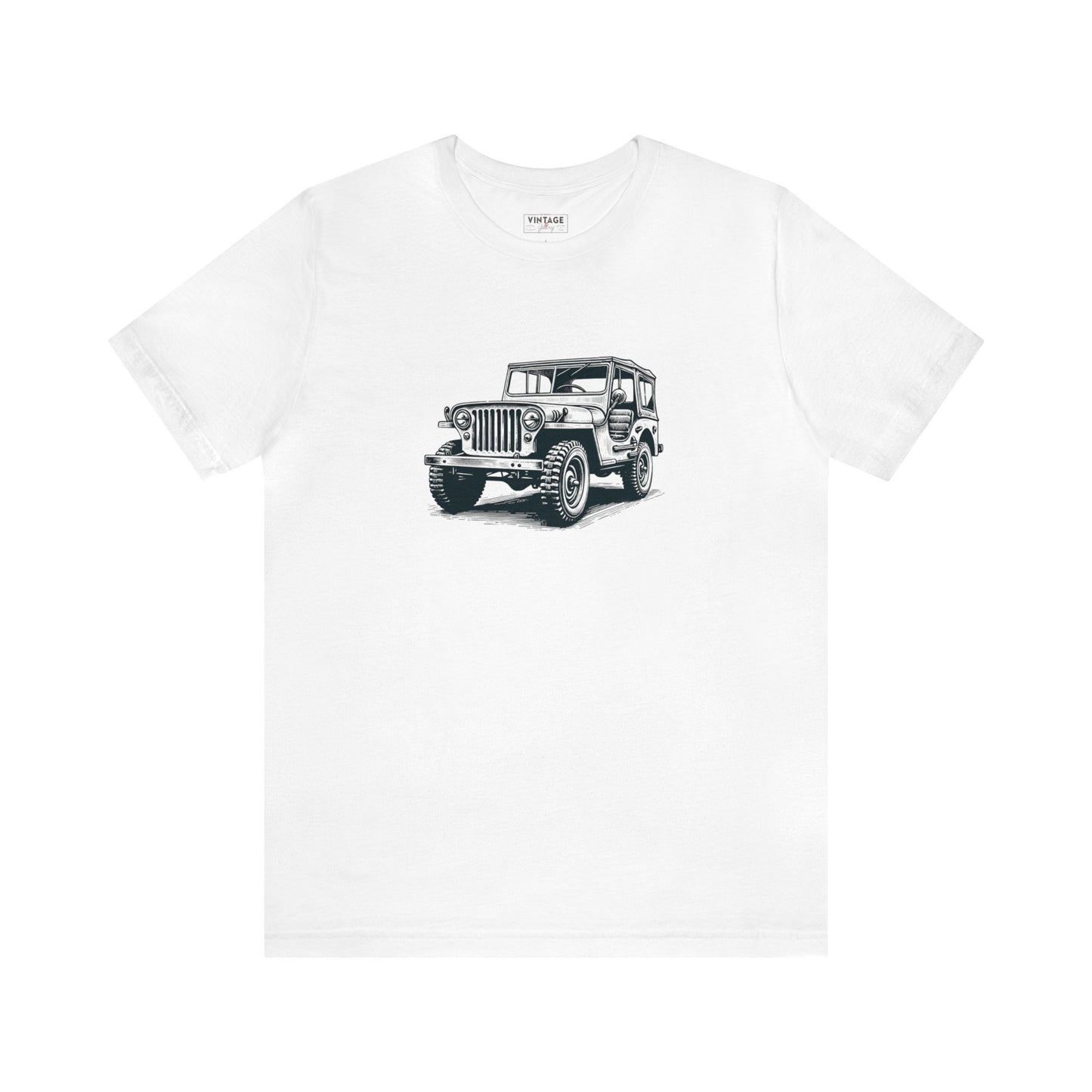 Vintage Willys Hand-Drawn Style T-Shirt