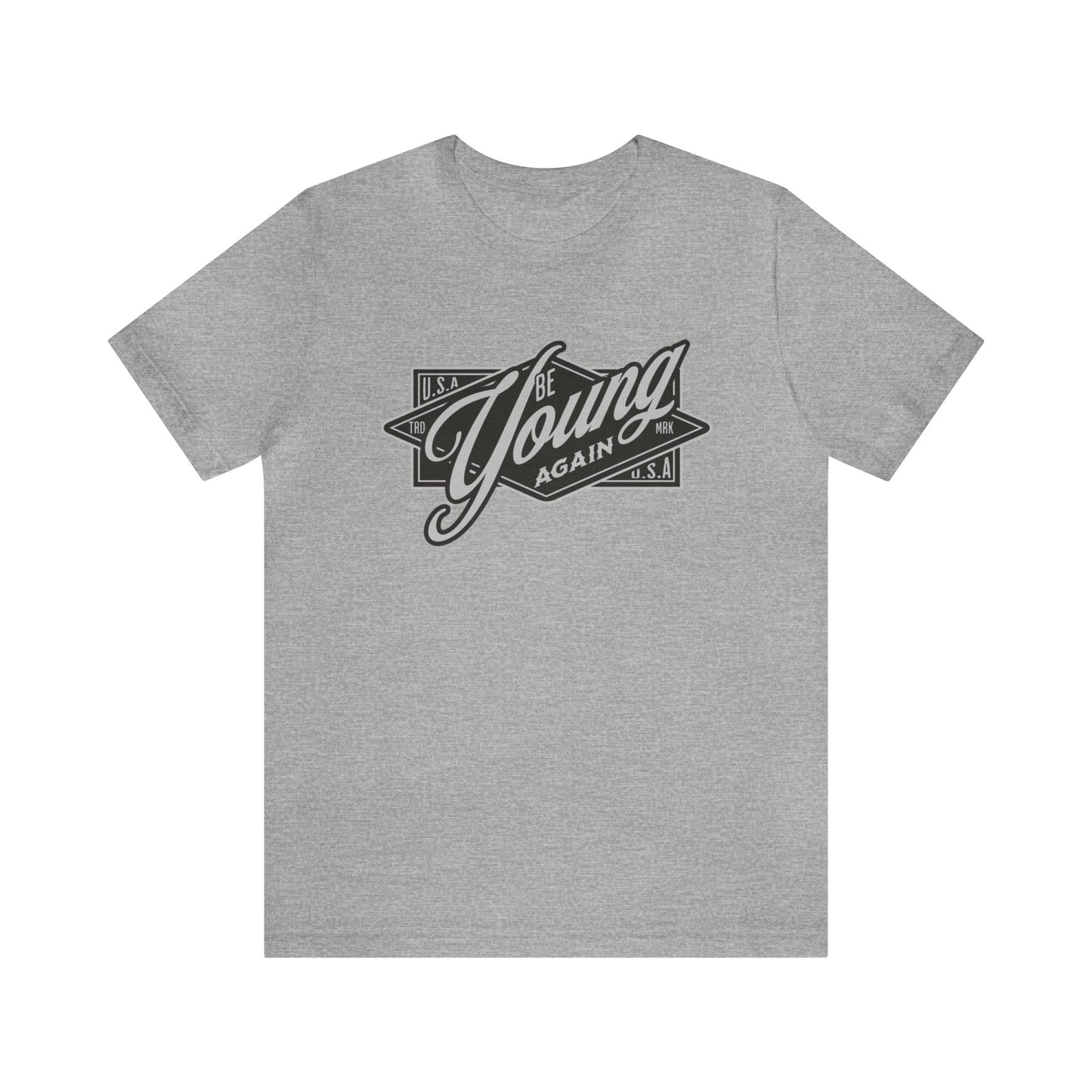 Art Deco 'Be Young Again' Tee