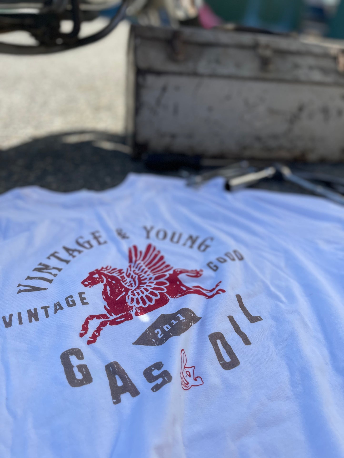 Vintage Gas and Oil Tee