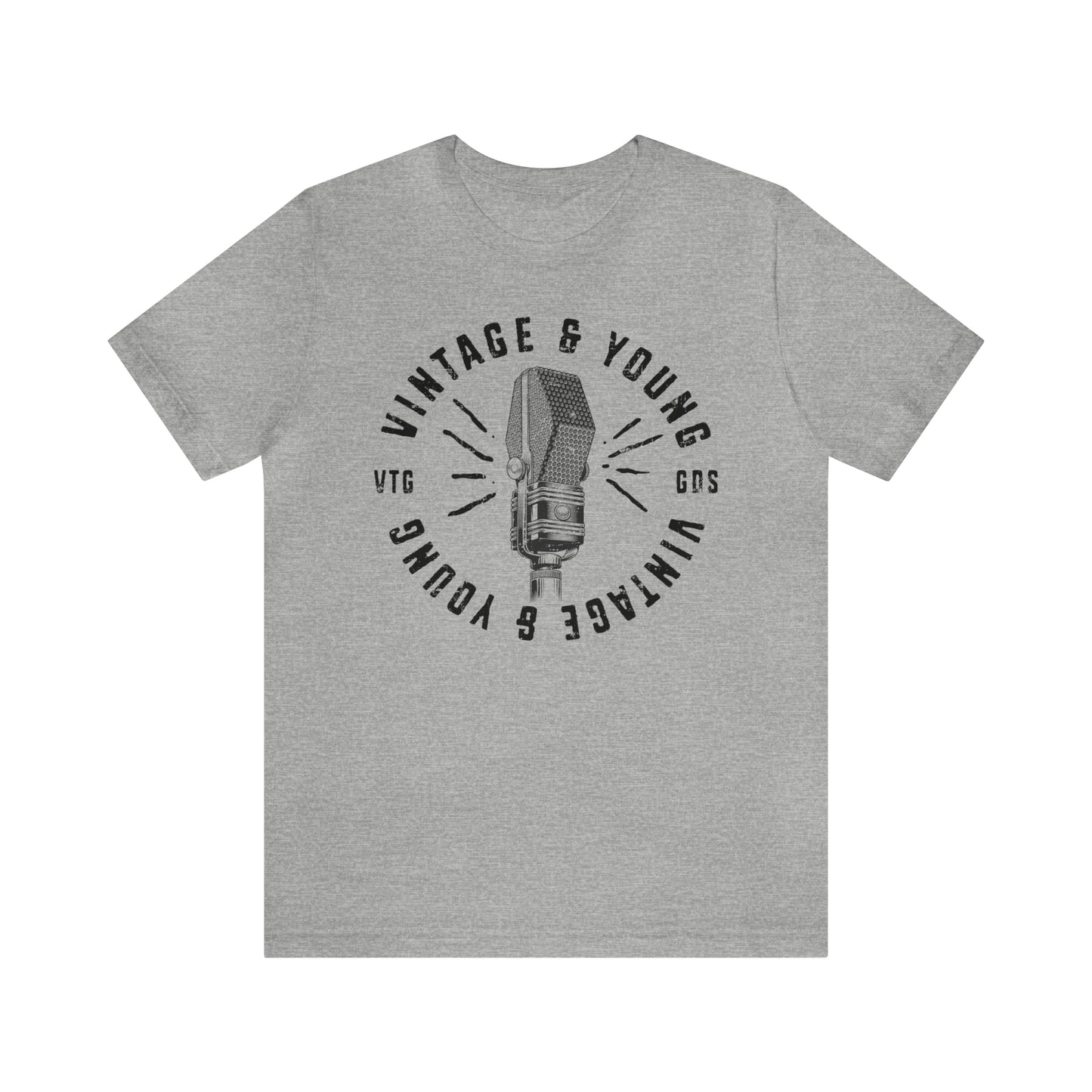 Vintage & Young Classic Microphone Tee